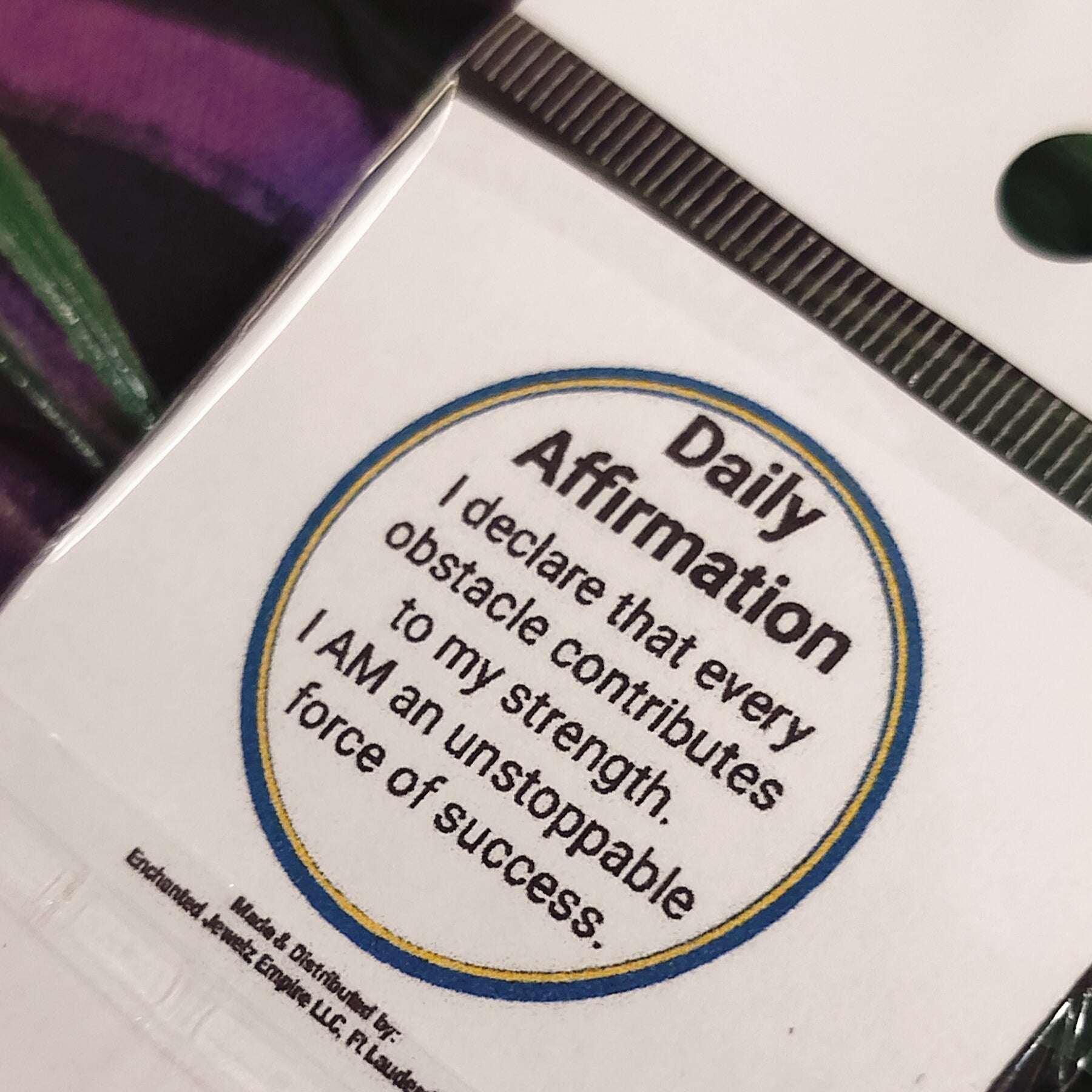 Ogun affirmation card by us
Black owned Metaphysical business, wholesale jewelry