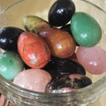 Yoni eggs medium size for kegels and feminine self care. Enchanted Jewelz Empire LLC a Metaphysical crystal and beads store in South Florida Fort Lauderdale Broward. 