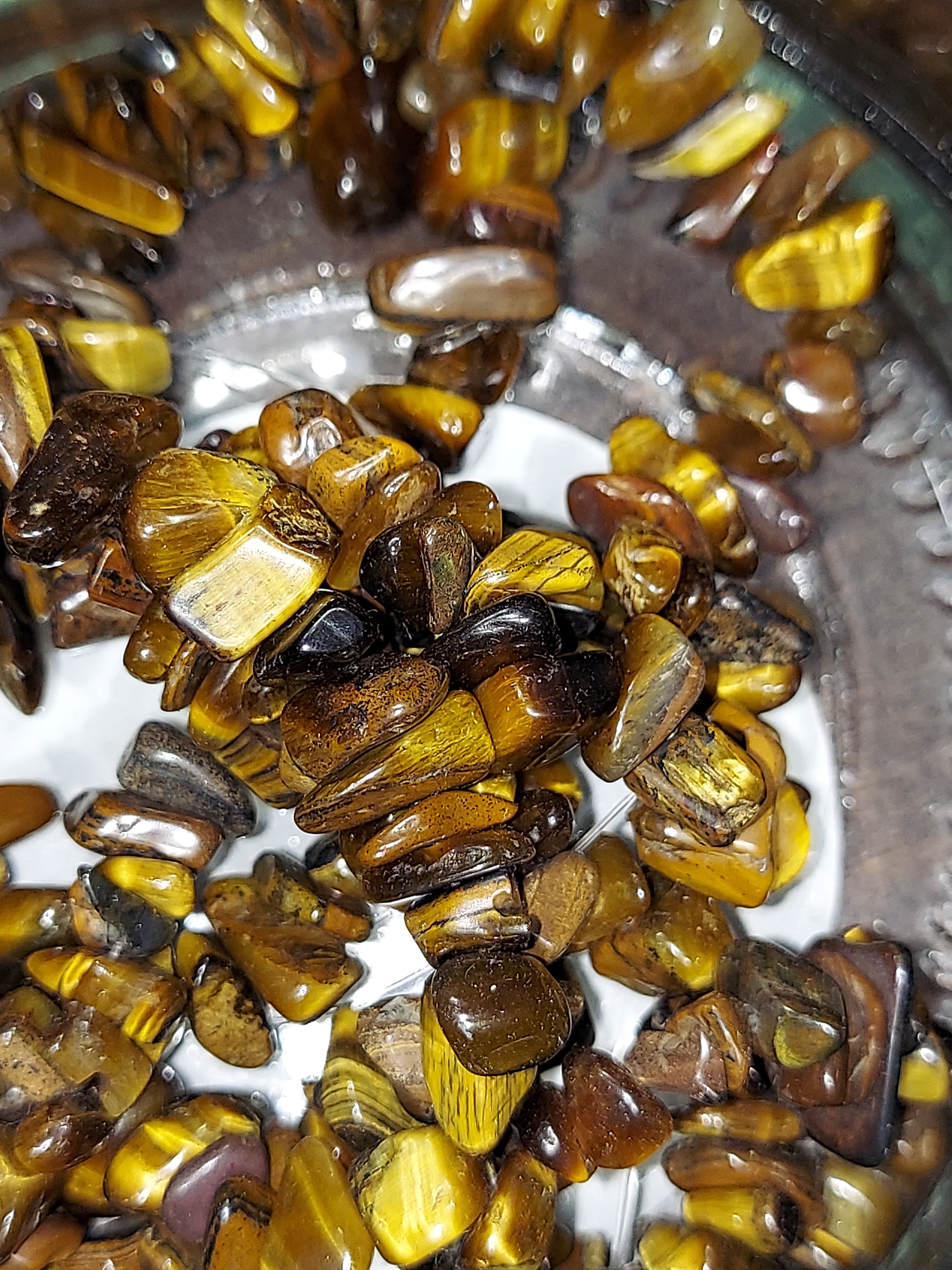 Beads: Tiger's Eye Chips