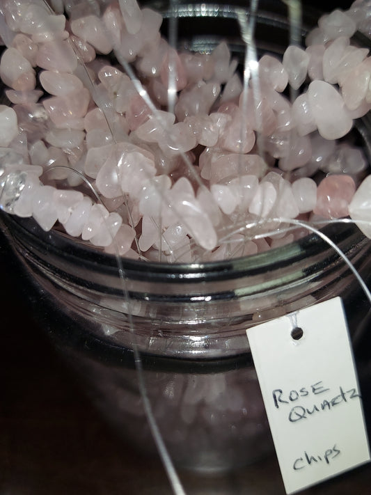 Beads: Rose Quartz Chips