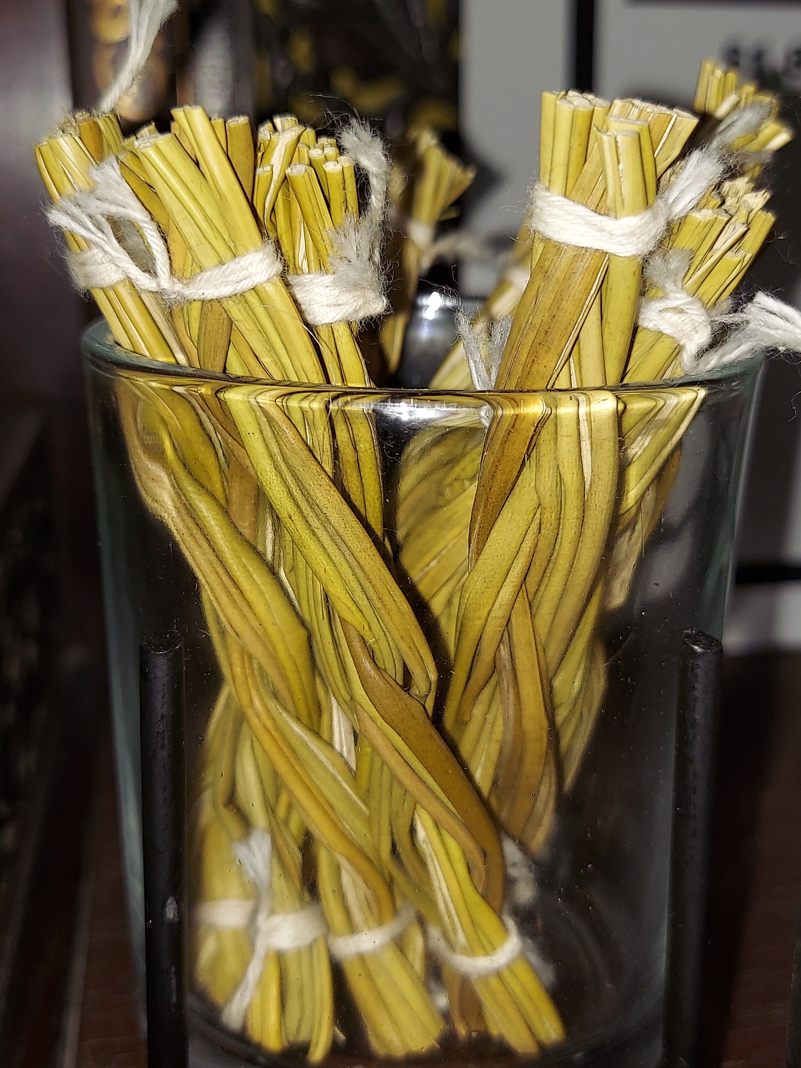 4 inch Braided Sweetgrass