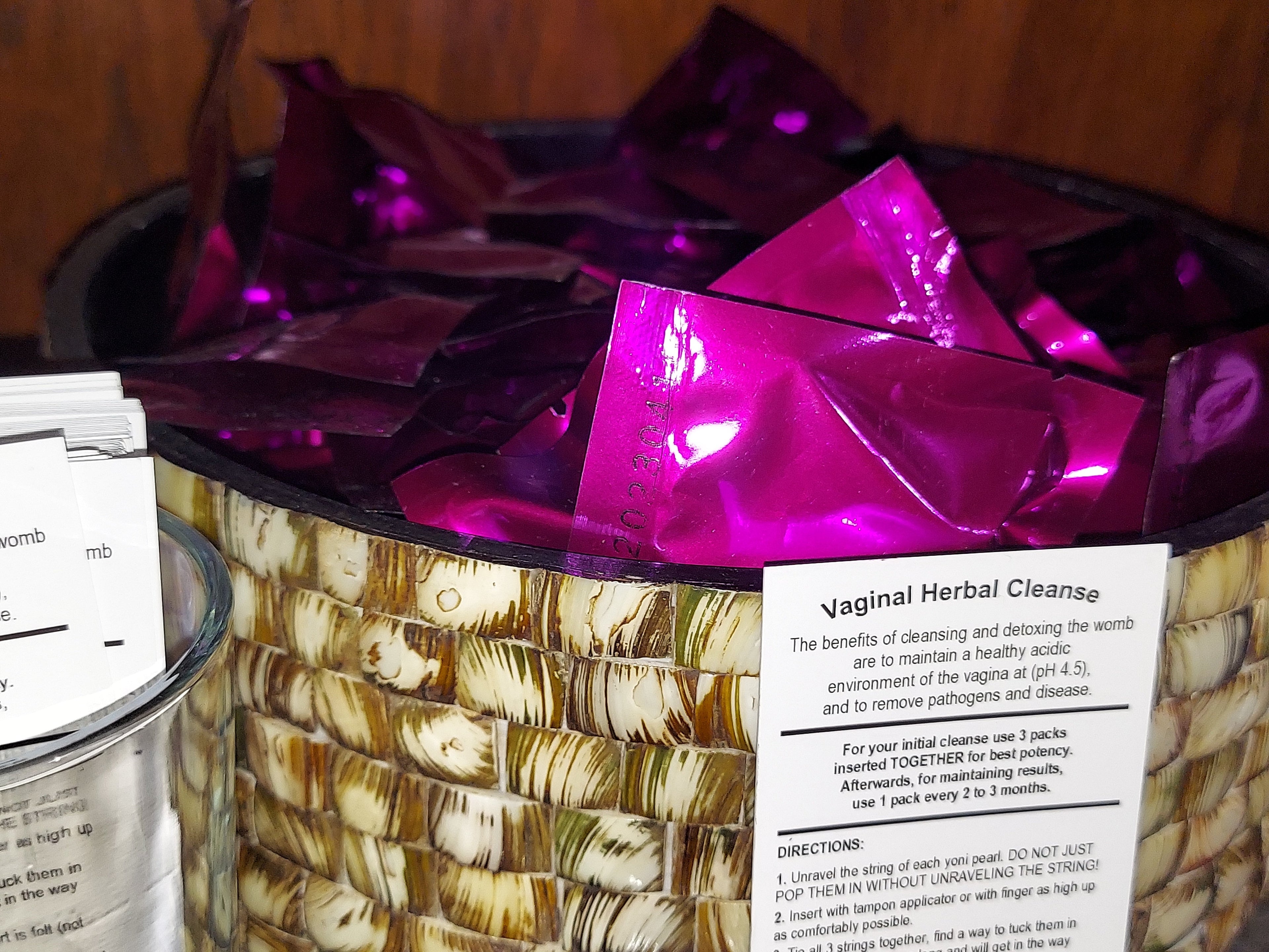 WHOLESALE: 50 packs Yoni Pearls