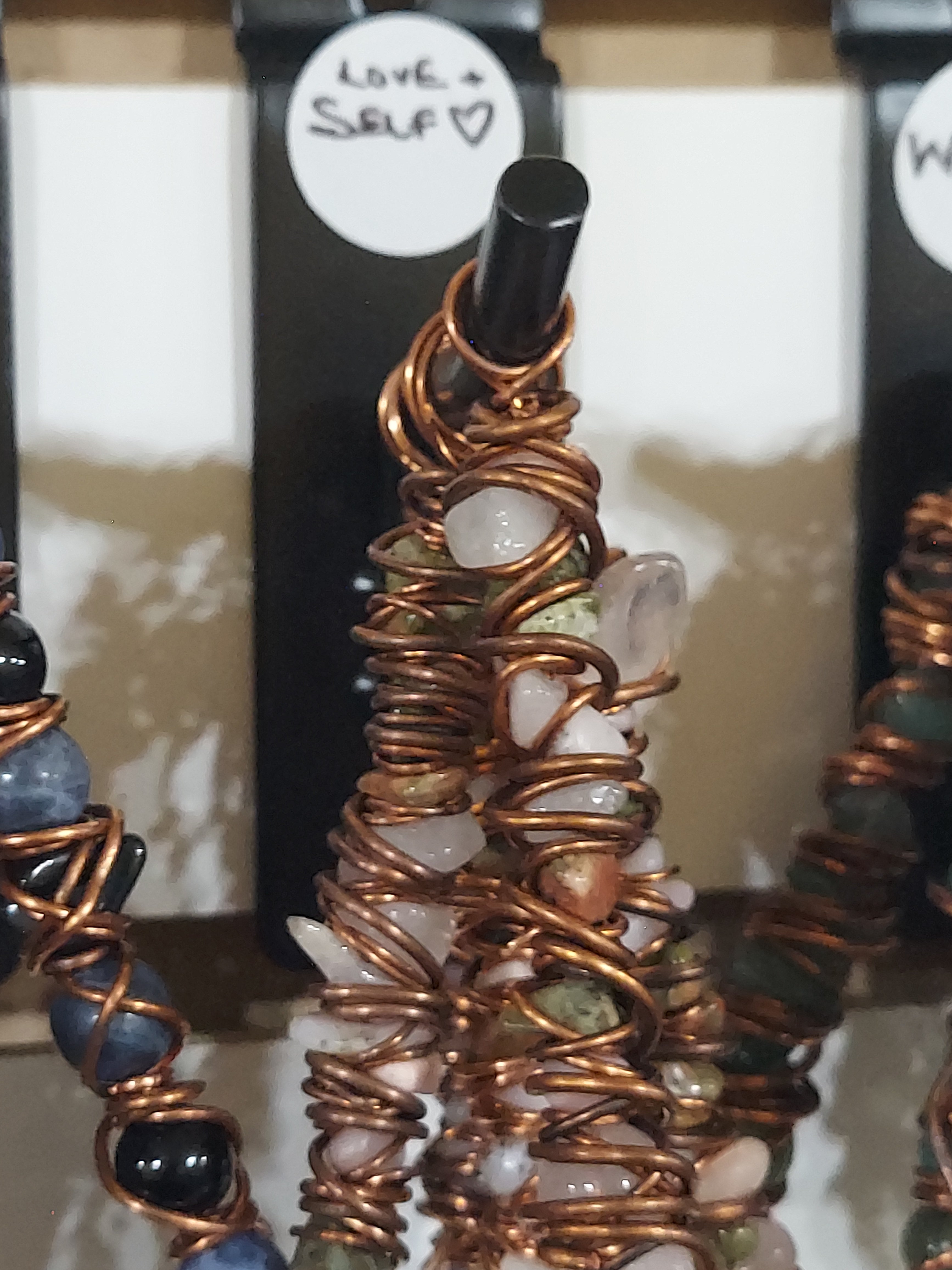 Self Love Pendant on Necklace Rope – Enchanted Jewelz Empire LLC