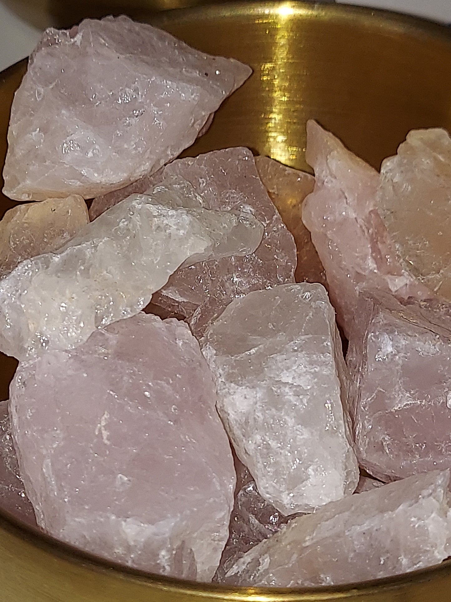 1 Rose Quartz Crystal, appx 1.5"