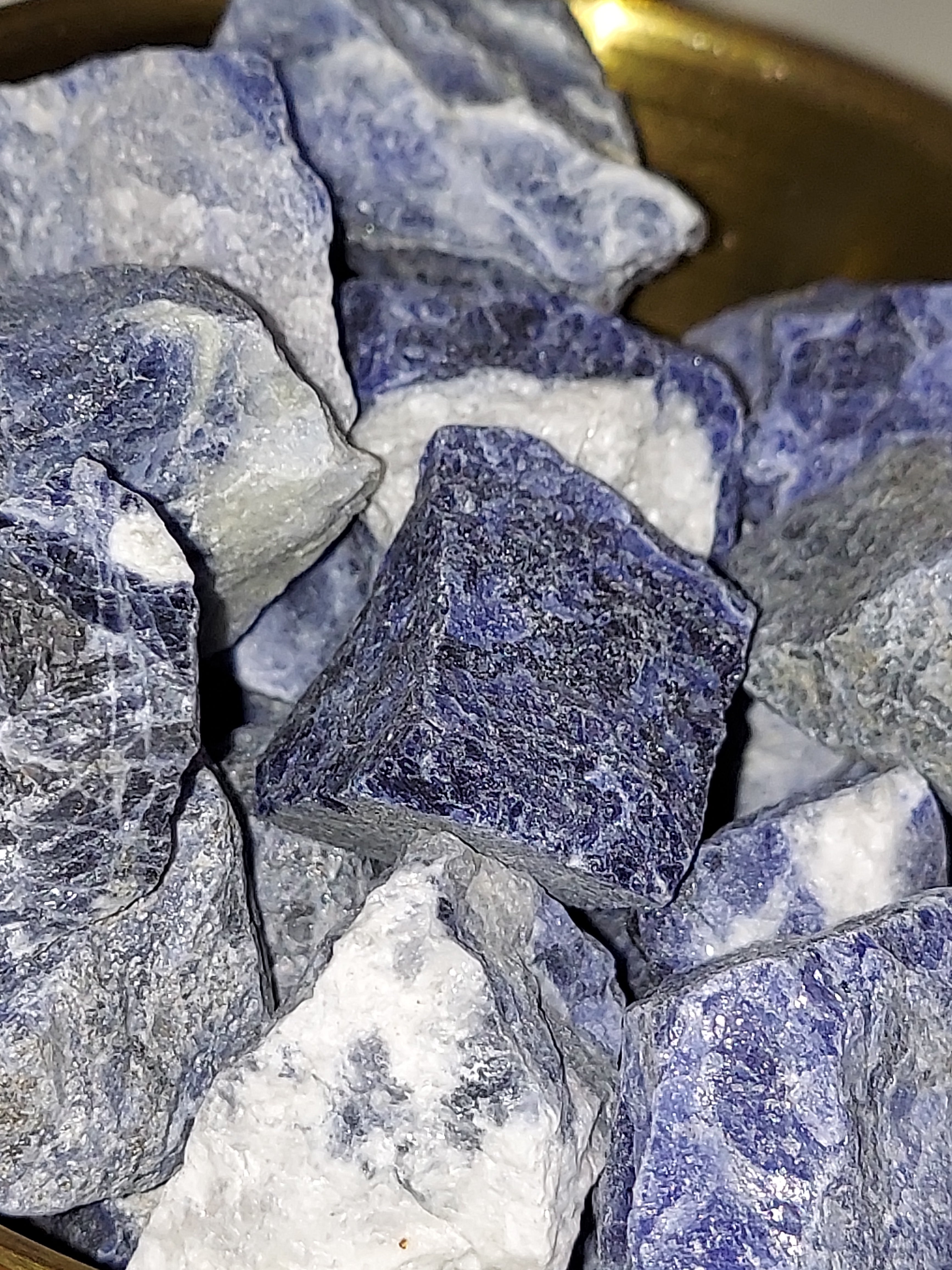 1 Sodalite Stone, appx 1.5"