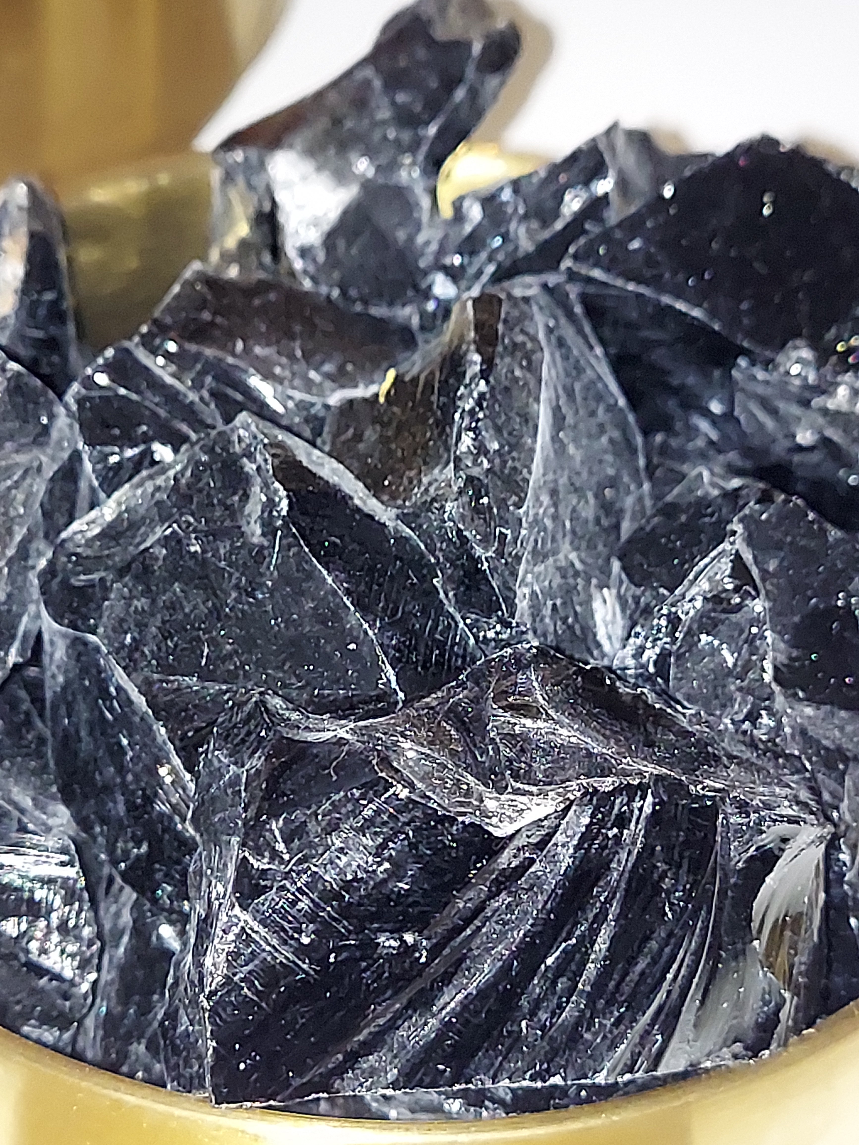 1 Obsidian Stone, appx 1.5"