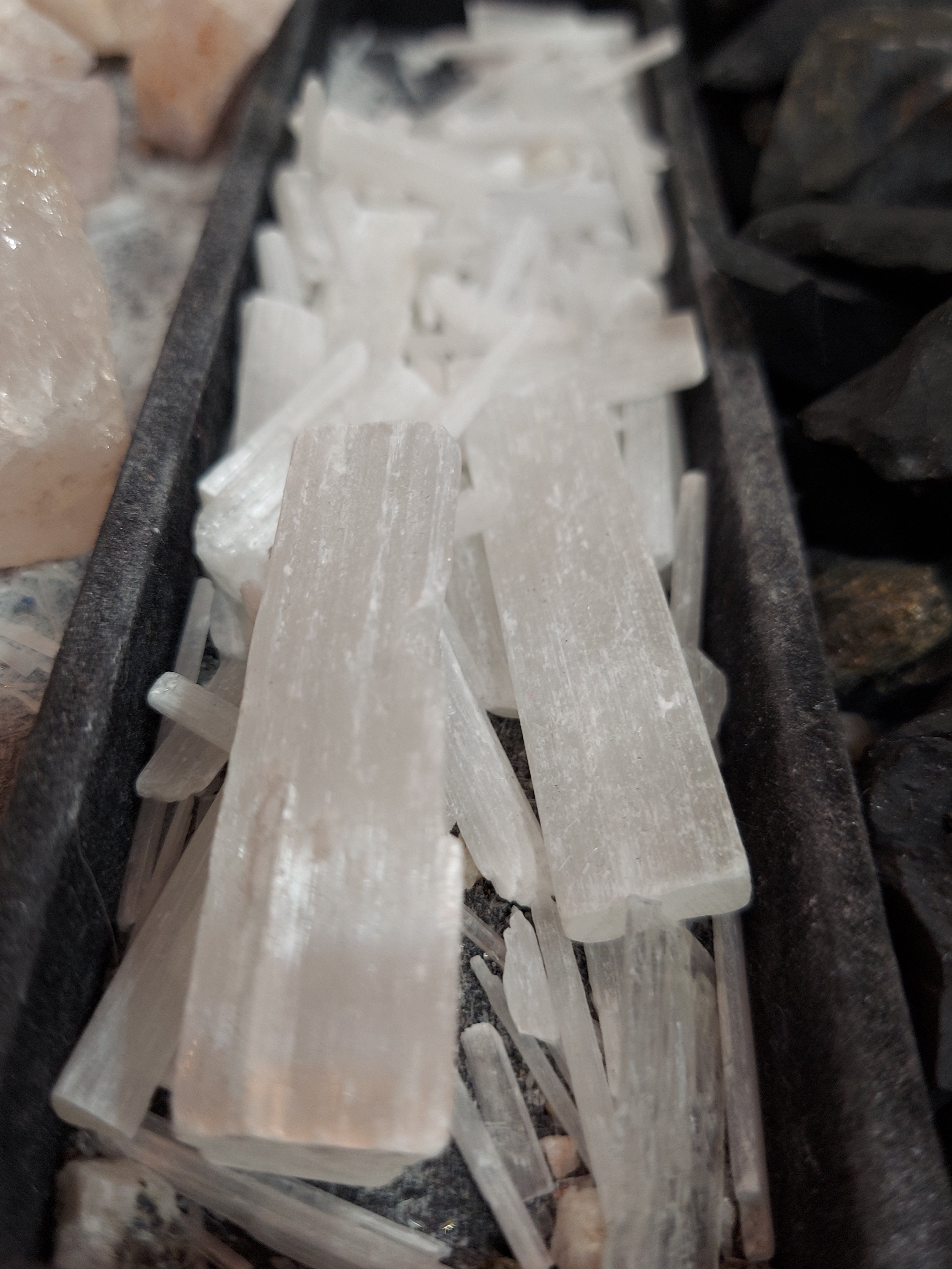 1 Selenite Crystal, appx 3"