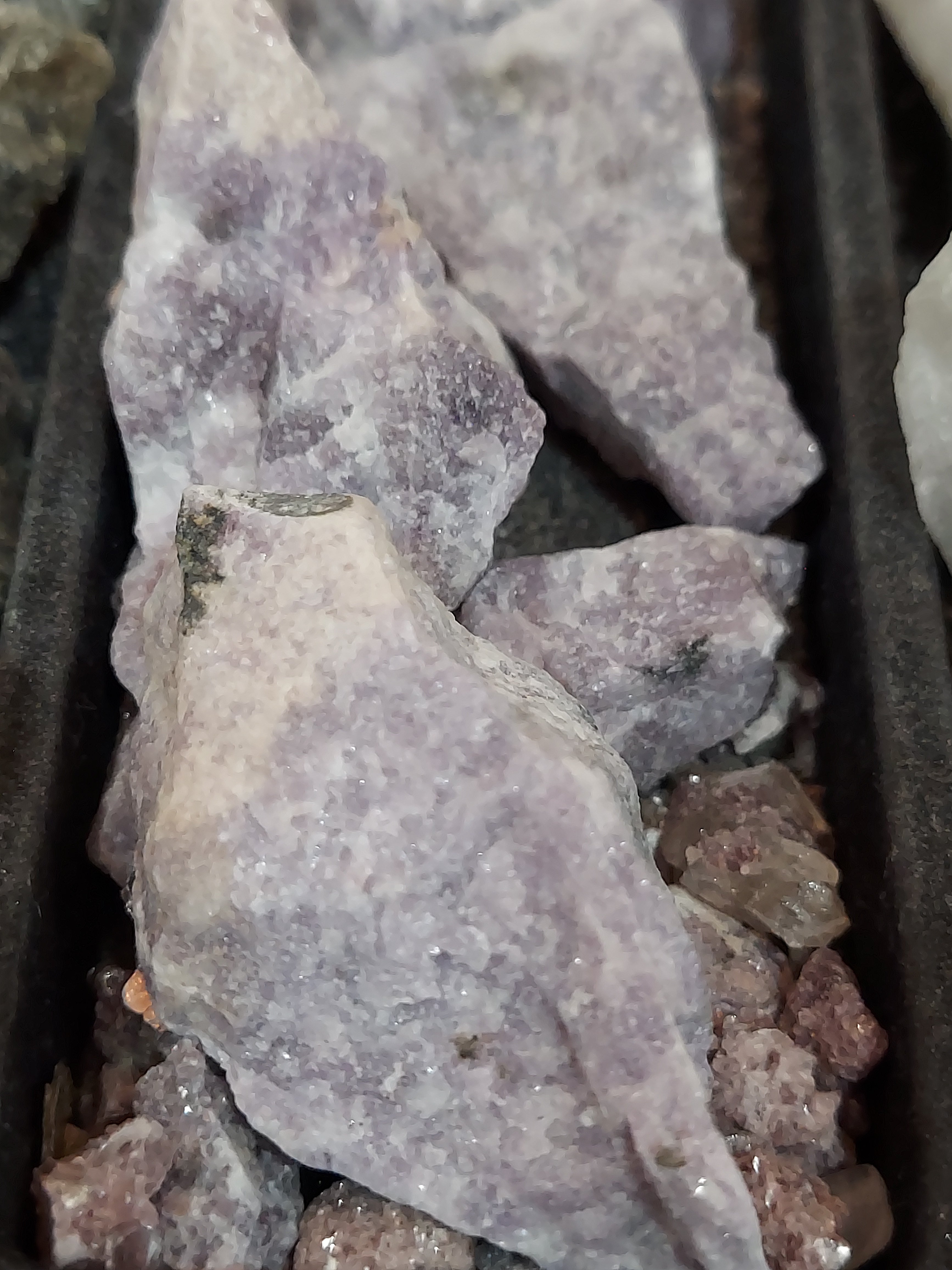 1 Lepidolite Crystal. Appx 1.5"