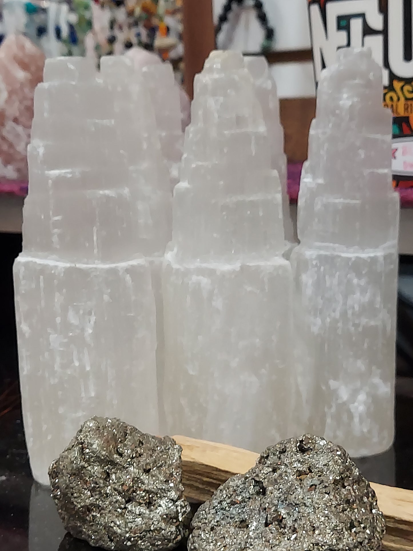 8 inch Gorgeous Selenite Towers
