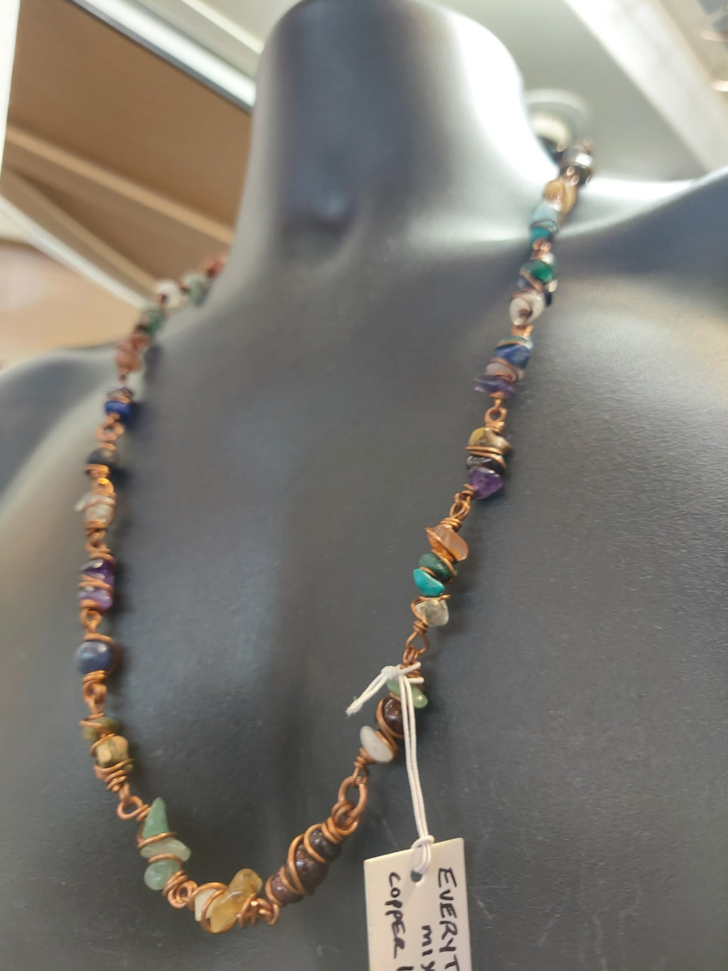 Everything Mix Copper Links Necklace