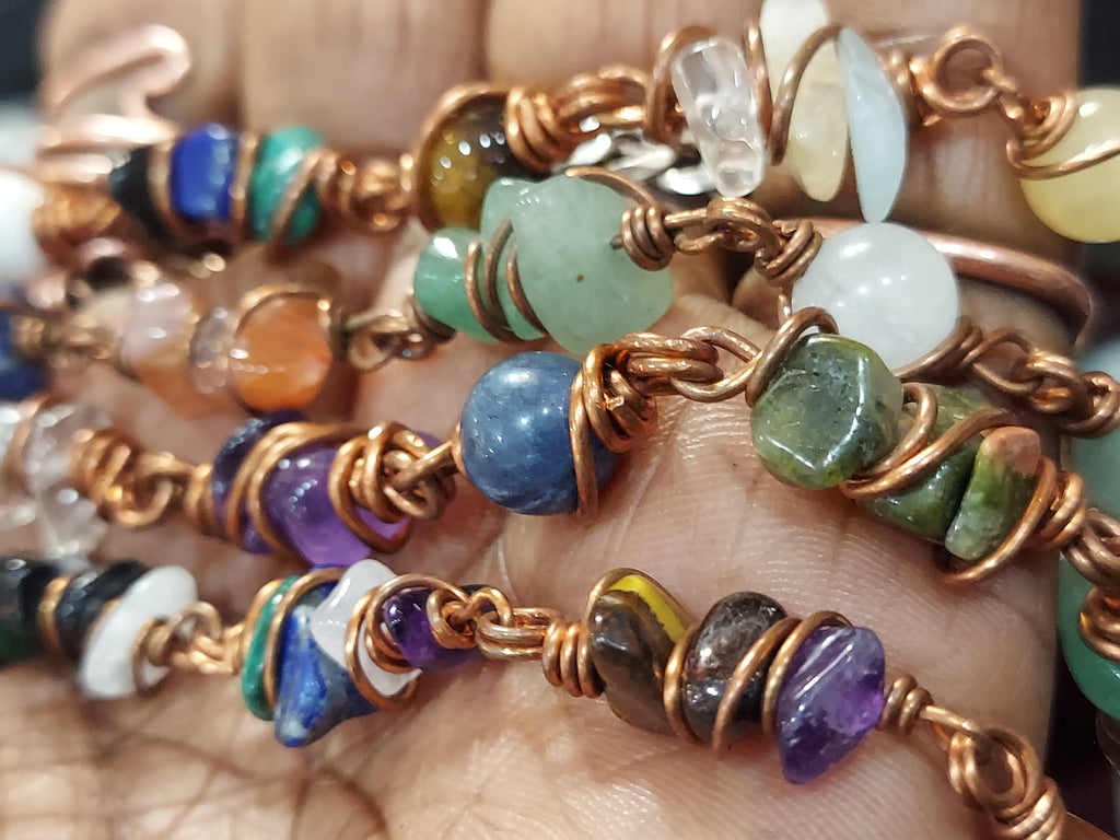 Everything Mix Copper Links Necklace