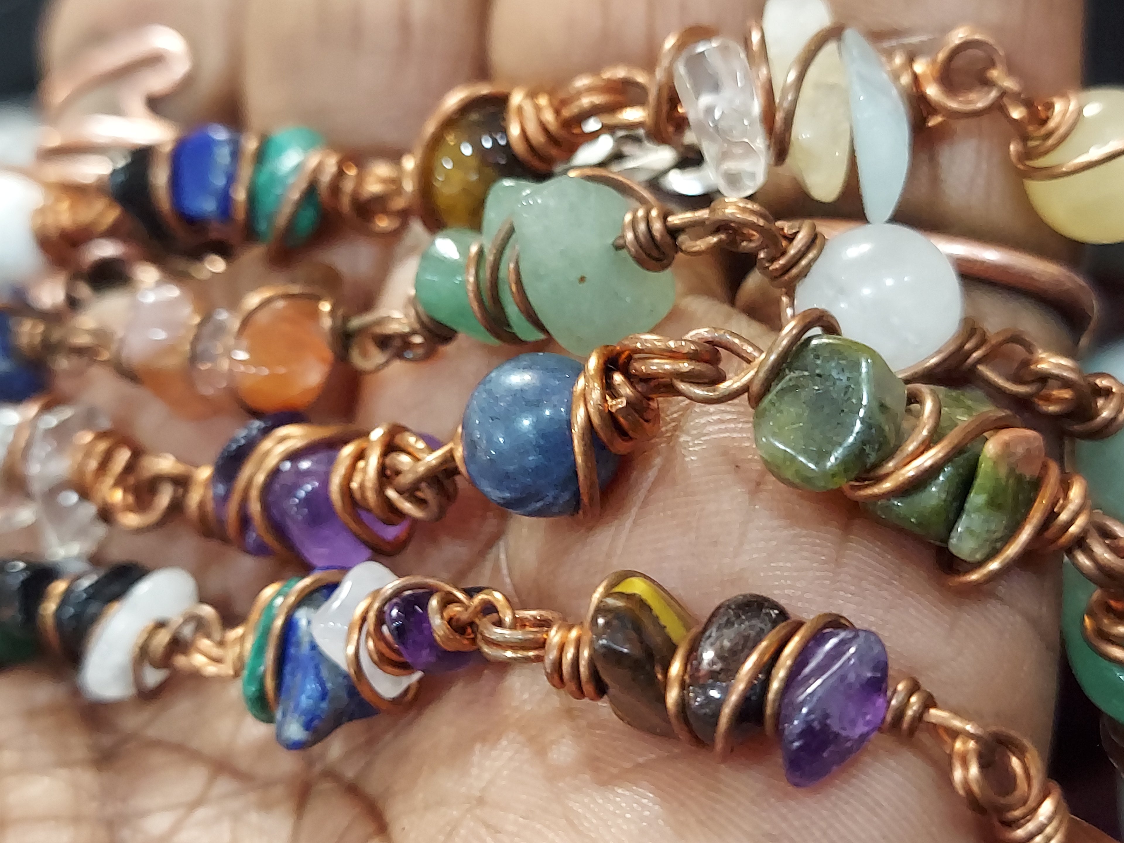 Everything Mix Copper Links Necklace