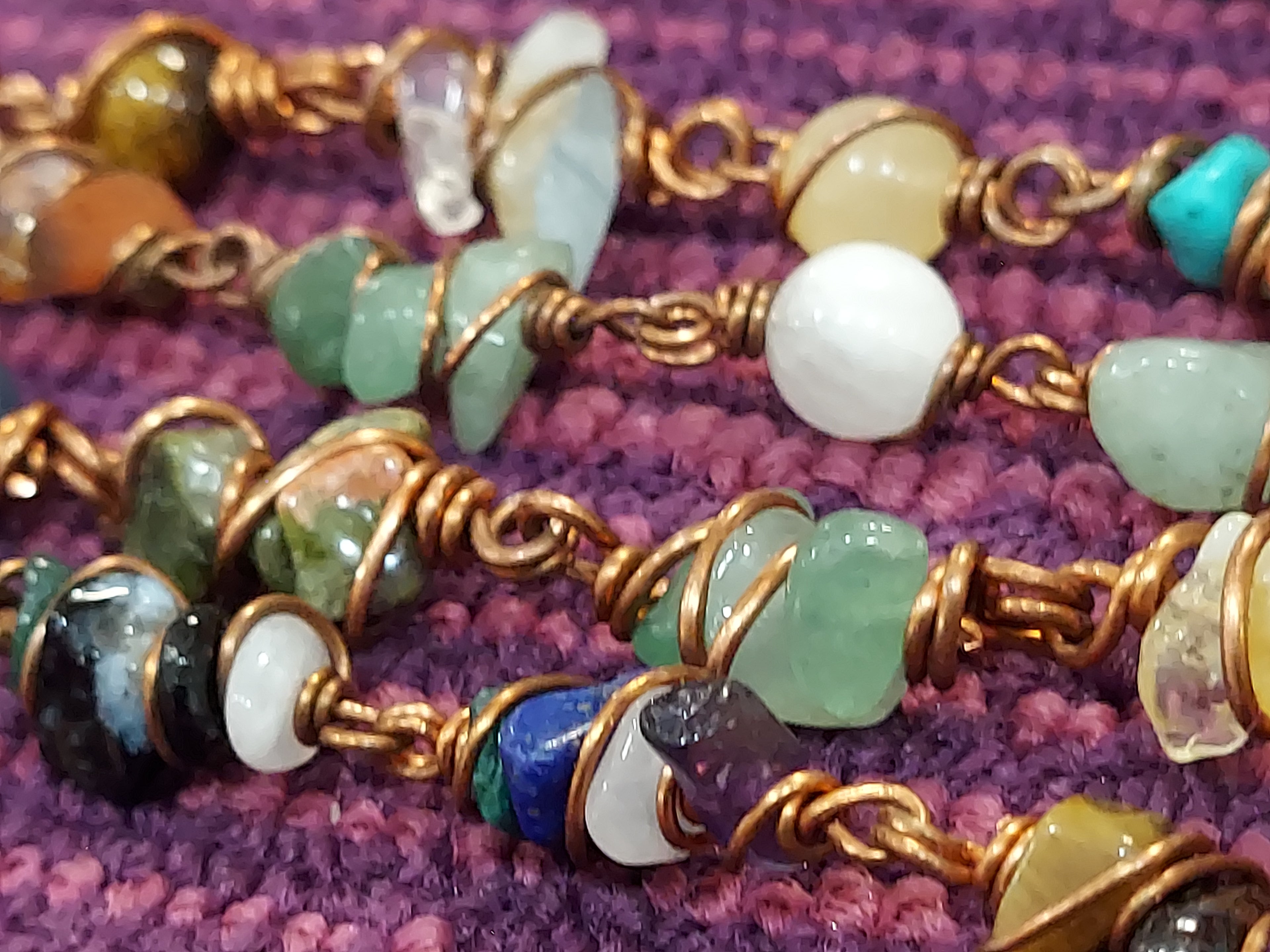 Everything Mix Copper Links Necklace
