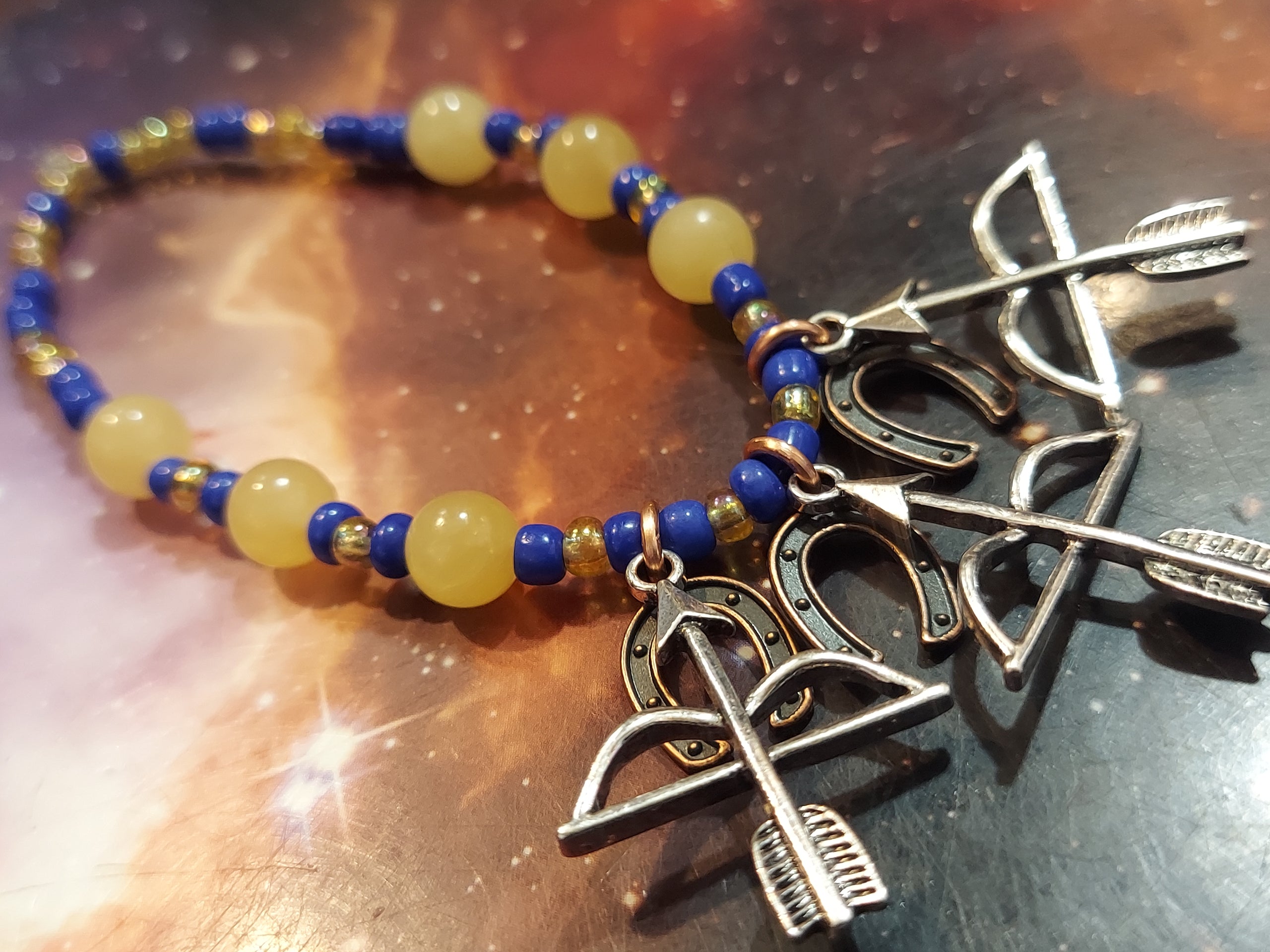 Orisa Ochosi Bow & Arrow Bracelet