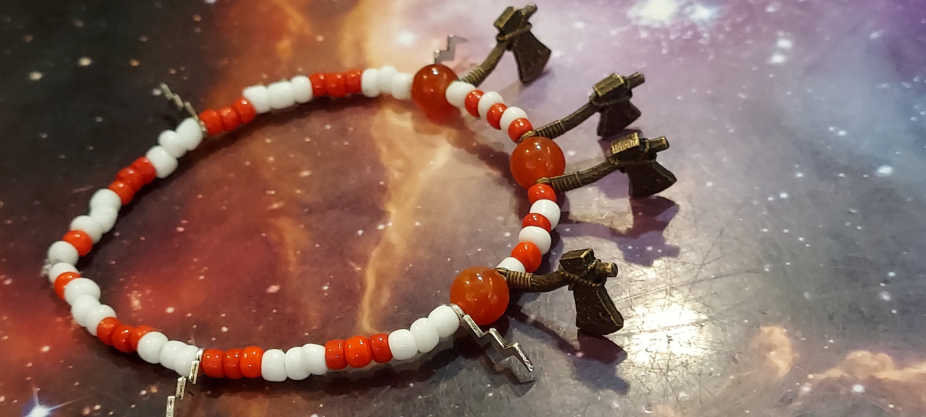 Orisa Sango/Shango Axes Bracelet