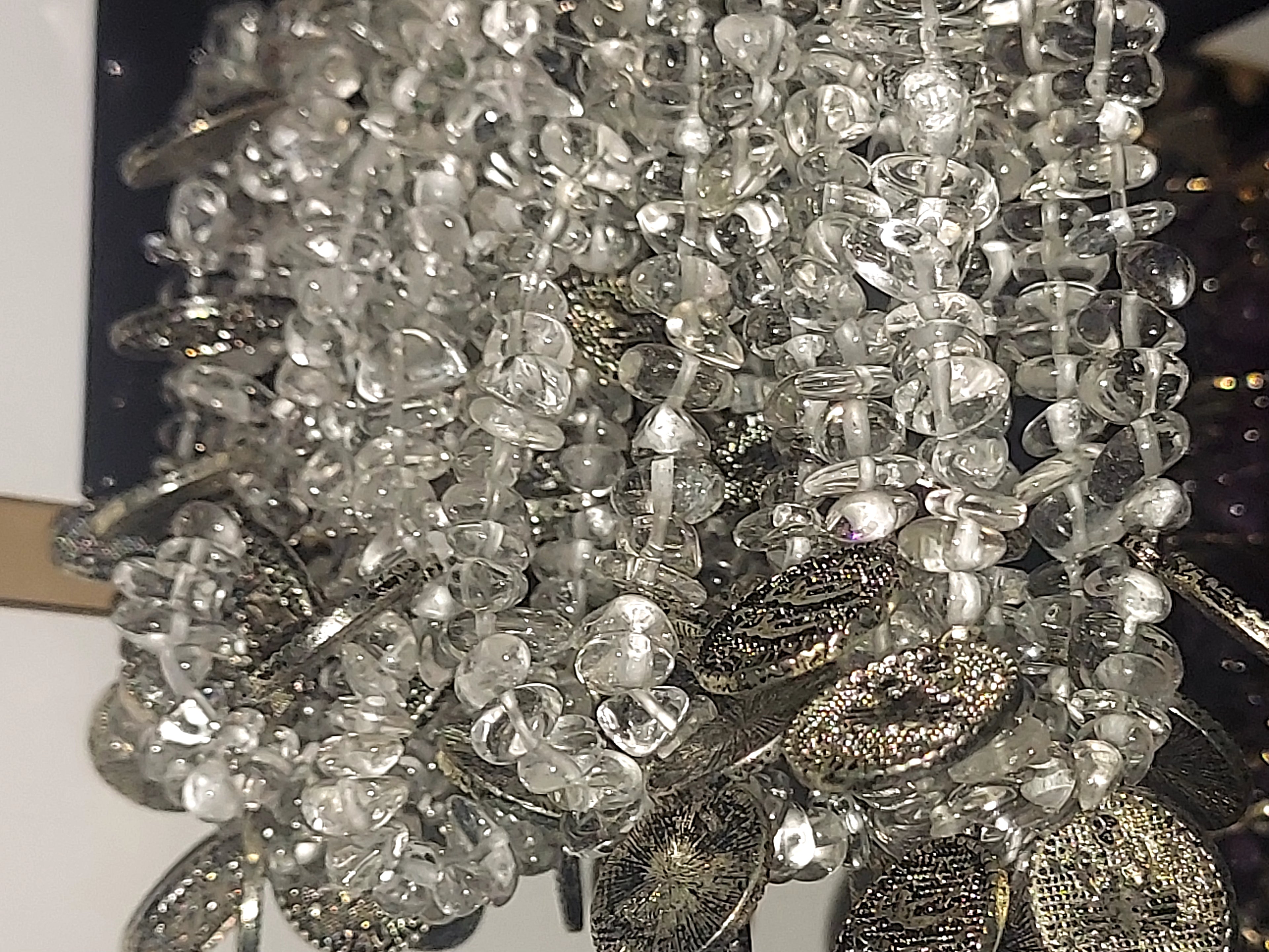 Quartz Crystal Zodiac Charm Bracelets