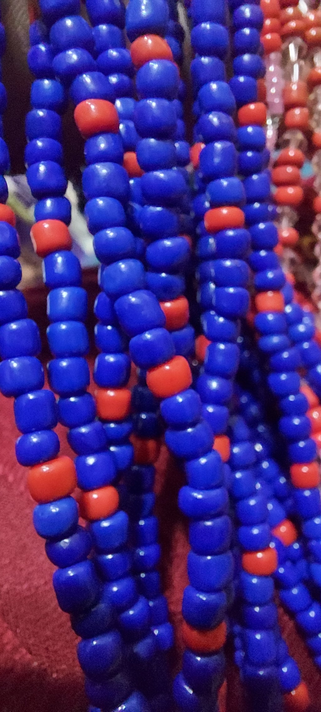 Lwa Necklace: EZILI DANTO / ERZULIE DANTOR / SANTA BARBARA