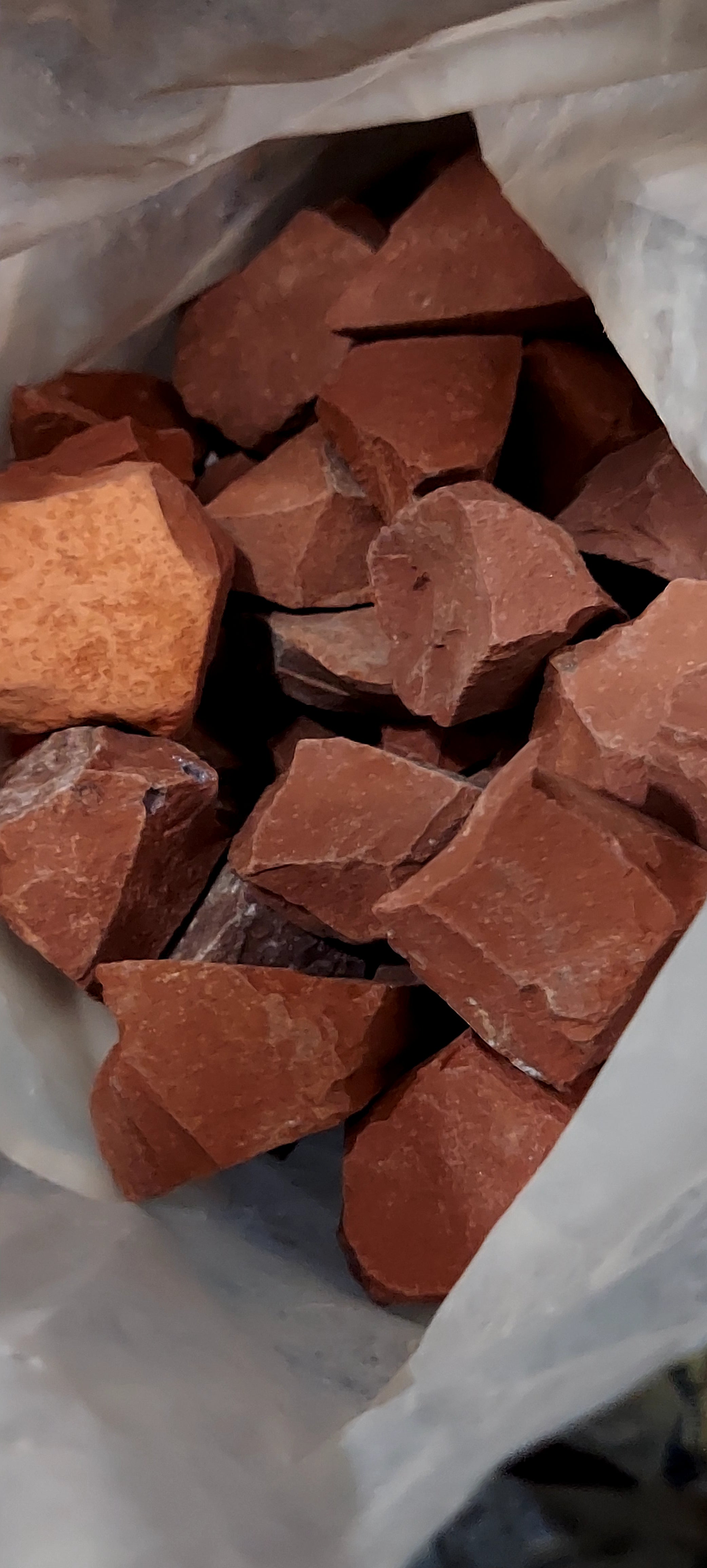 WHOLESALE: 15 count RED JASPER