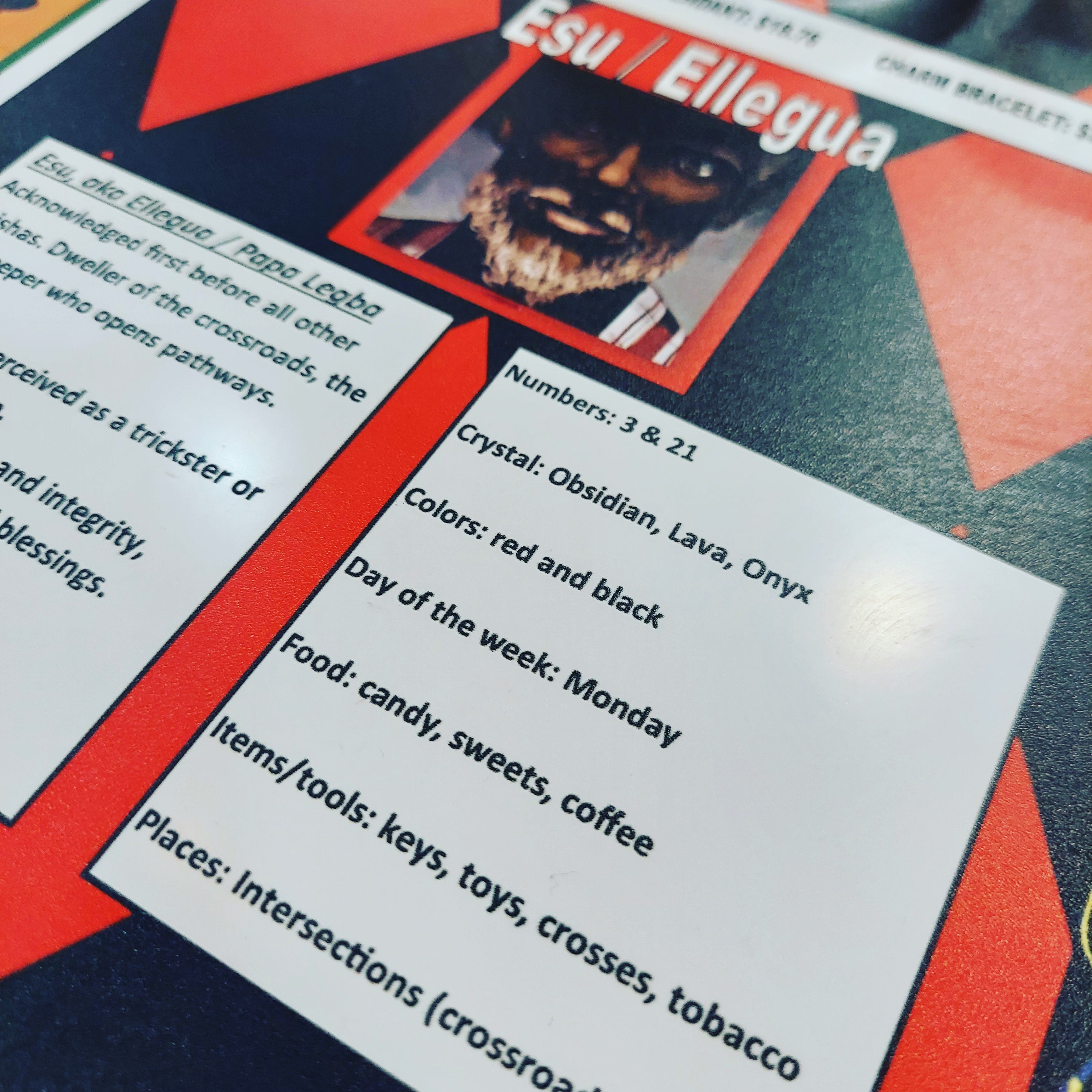 Esu Bracelet aka Ellegua, Papa Legba